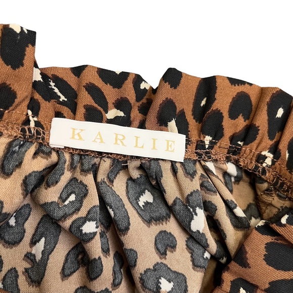 KARLIE Leopard Print Dress - Picture 6 of 6